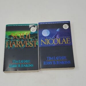 Soul Harvest and Nicolae Books by Tim LaHaye and Jerry B. Jenkins